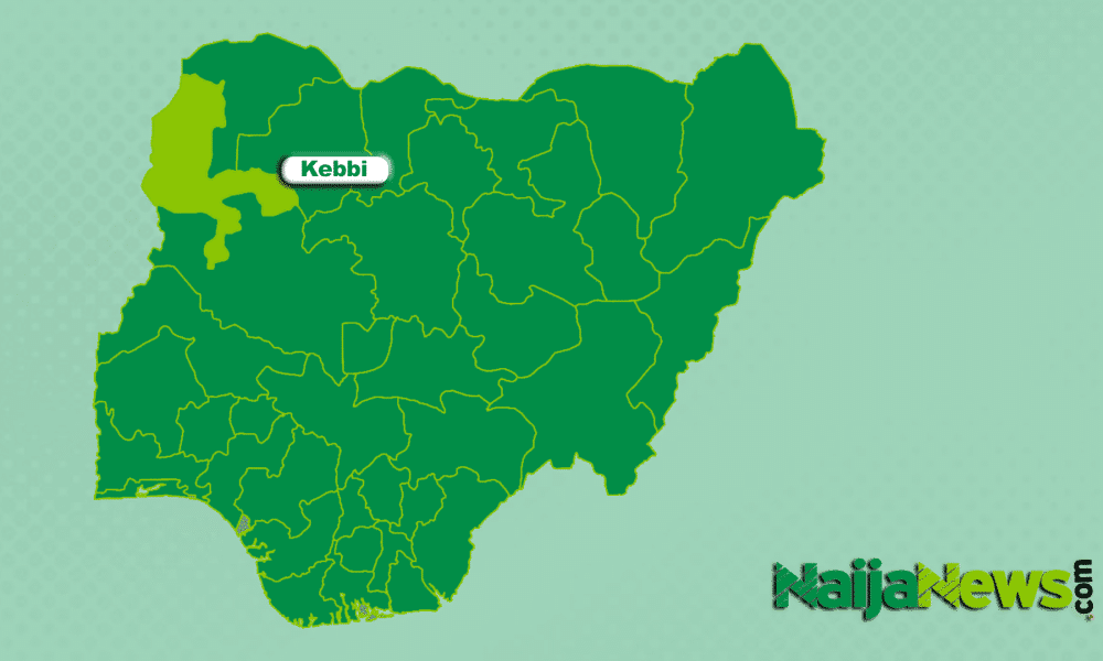 Map of Kebbi State, Nigeria