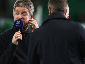 Noel Gallagher hit by commentator's curse as eight-word statement live on TNT Sports backfires horribly