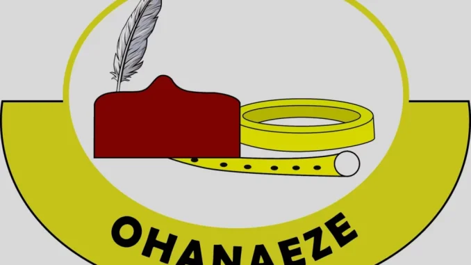 Ohanaeze Ndigbo Charges Federal Gov’t To Crush New Terror Group 