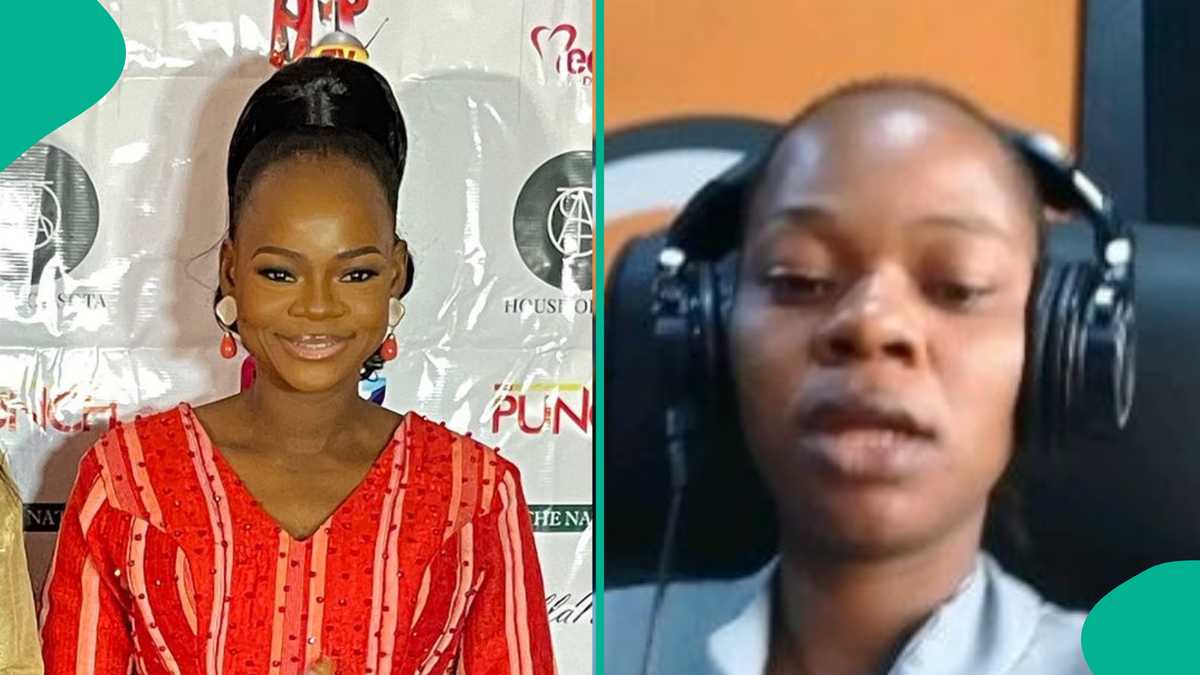 Olajumoke: From Bread Seller to Broadcaster, Video of Her Presenting Wows Fans: "Rooting For You"