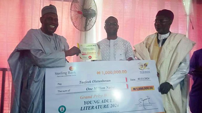 Olatunbosun Wins N1m Maiden TY Buratai Young Adult Literature Prize