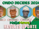 Ondo State Gubernatorial Election Results