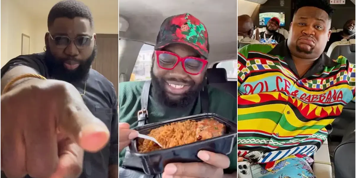 Opeyemi Famakin pokes Cubana Chief Priest, gives his 'jollof' horrible review