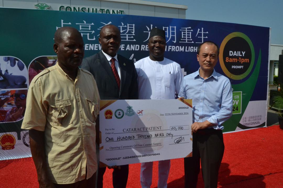 PHOTOS: Chinese Consulate offers free eye treatment in Edo