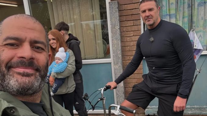 Paddy McGuinness reunites with Top Gear co-star on Children In Need bike ride as donations pass £155k