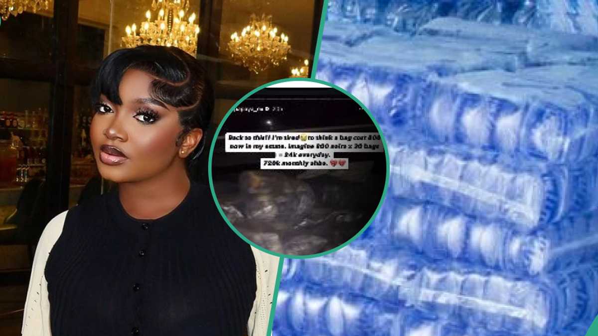 Papaya Ex Laments After Using N750k Pure Water Monthly, Fans Kick: “They Tie You Down For There?”