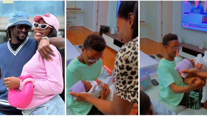 Paul Okoye and Ivy Ifeoma welcome first child