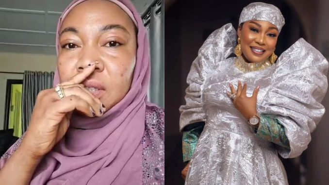 Popular Nollywood actress, Akintunde lays heavy curses on scammer impersonating her