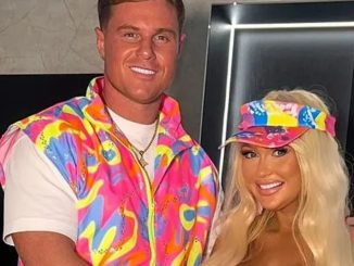 Pregnant Charlotte Dawson begs fans 'be kind' after she teams up with shamed fiancé Matt for Barbie & Ken transformation