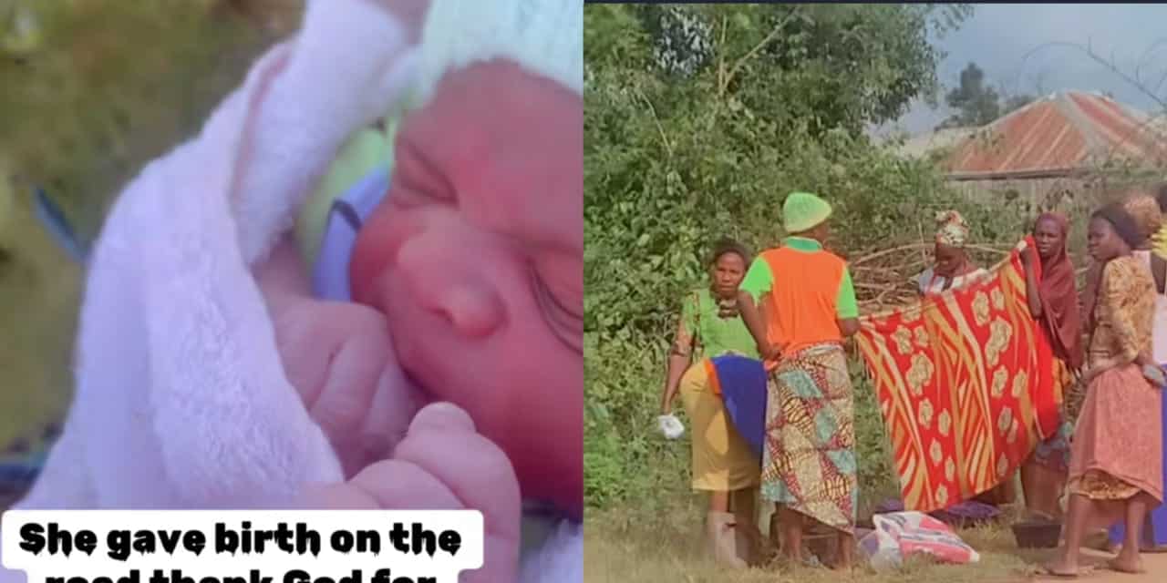 Pregnant woman delivers baby on road in viral video 