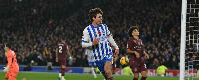 Premier League: Brighton Rally To Stun Manchester City