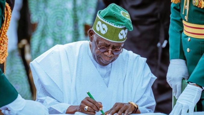 President Tinubu Insists On Tax Reform Bill, Counters NEC