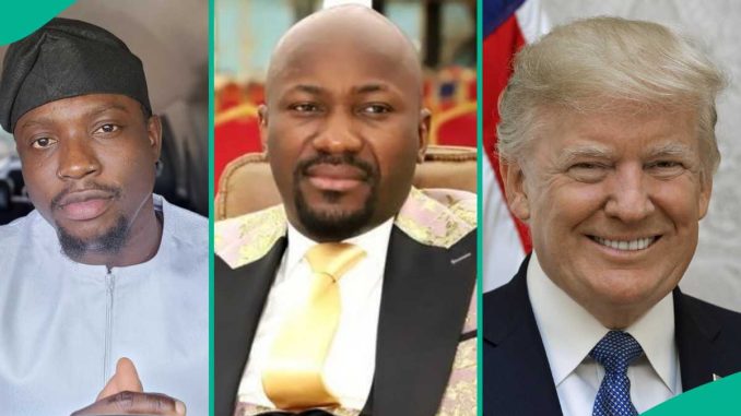 “Prophecies Don’t Change”: VDM Reacts to Another Clip of Apostle Suleman Tipping Donald Trump to Win