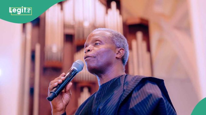 “Protests Alone Won’t Bring Change”: Osinbajo Gives Reason Youths Should Engage in Politics