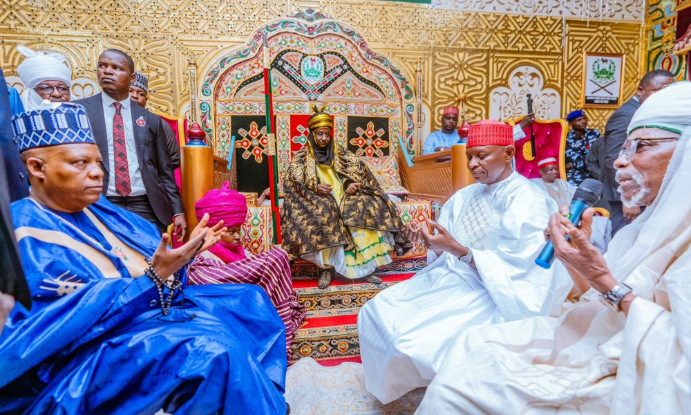 Reactions As Vice President, Shettima Recognises Sanusi As 16th Emir Of Kano