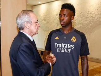 Florentino Perez and Vinicius