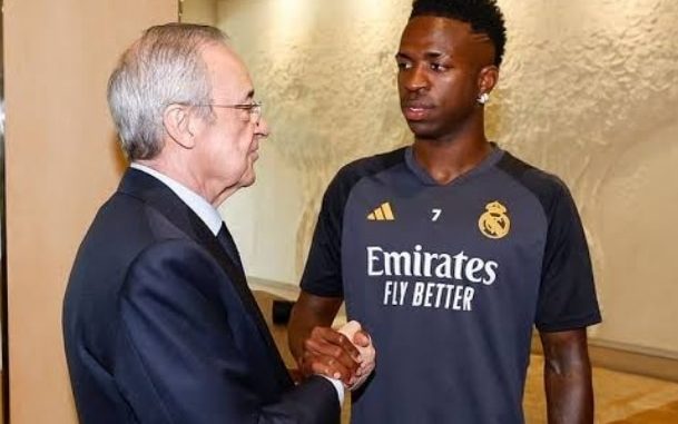 Florentino Perez and Vinicius