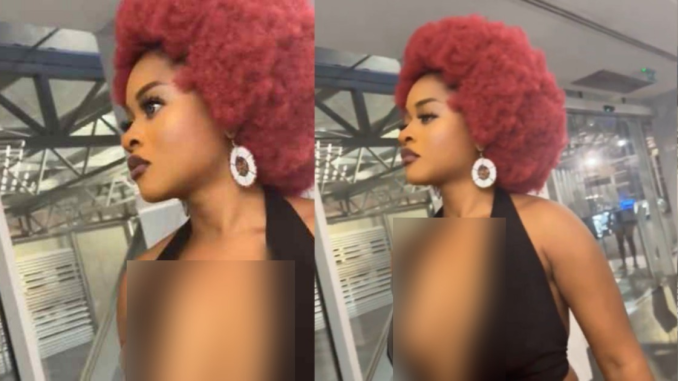 Reality TV star, Phyna den!ed entry to Lagos restaurant over 'revealing' outfit (VIDEO)