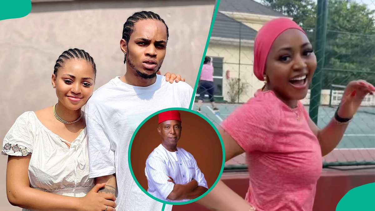 Regina Daniels’ Brother Taunts Her Over Marriage to an Old Man in Suspect Challenge: “See Finish”