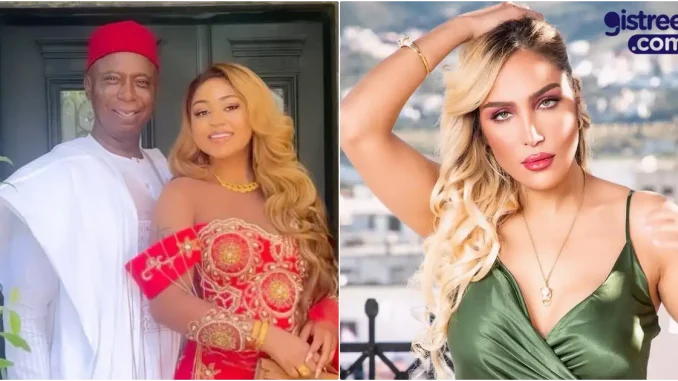 Regina Daniels reacts to Laila Charani's lovey-dovey post about Ned Nwoko