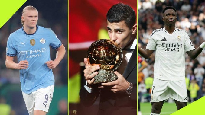 Rodri: Ballon d’Or Winner Aims Another Dig at Vinicius While Comparing Haaland to Ronaldo and Messi