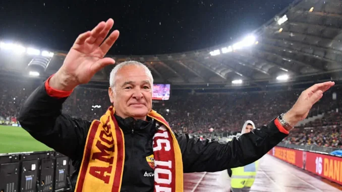 Roma Announce Ranieri As New Manager