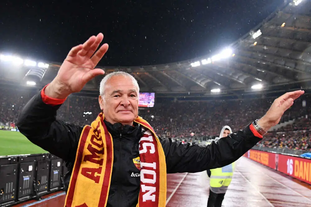 Roma Announce Ranieri As New Manager