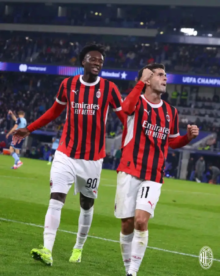 Serie A: Chukwueze In Action As AC Milan Overcome Empoli