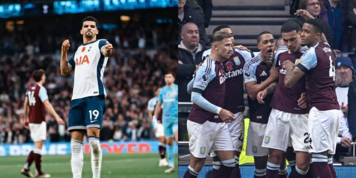 Tottenham 4-1 Aston Villa: Solanke stars as Spurs claim second half comeback to edge closer to top four