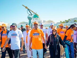 Speaker Abbas leads Reps on advocacy walk against gender-based