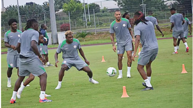 Super Eagles Camp Bubbles As Osimhen, Lookman, 20 Others Train For Benin Republic Clash