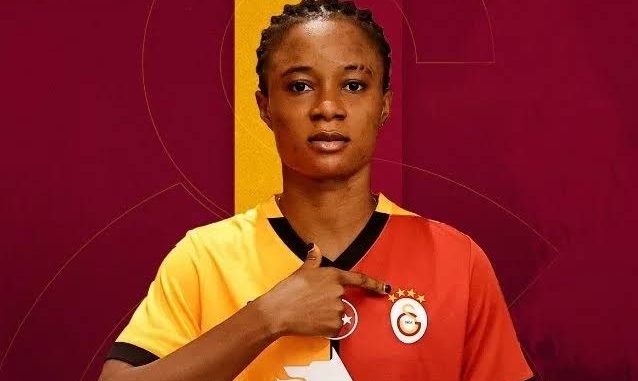 Galatasaray defender, Oluwatosin Demehin of Super Falcons