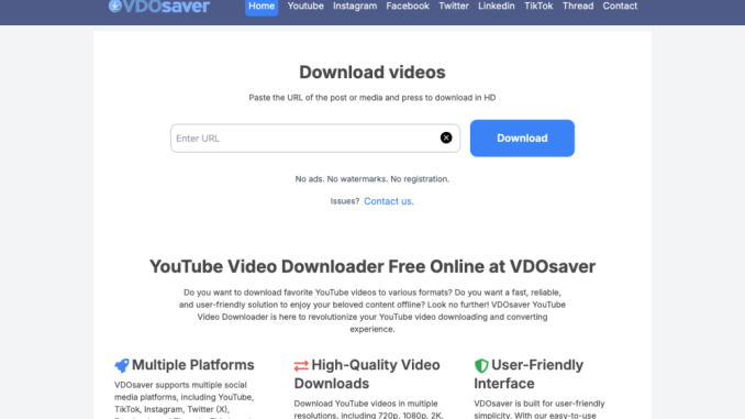 The Go-To Platform for Downloading Videos Across Social Media Platforms