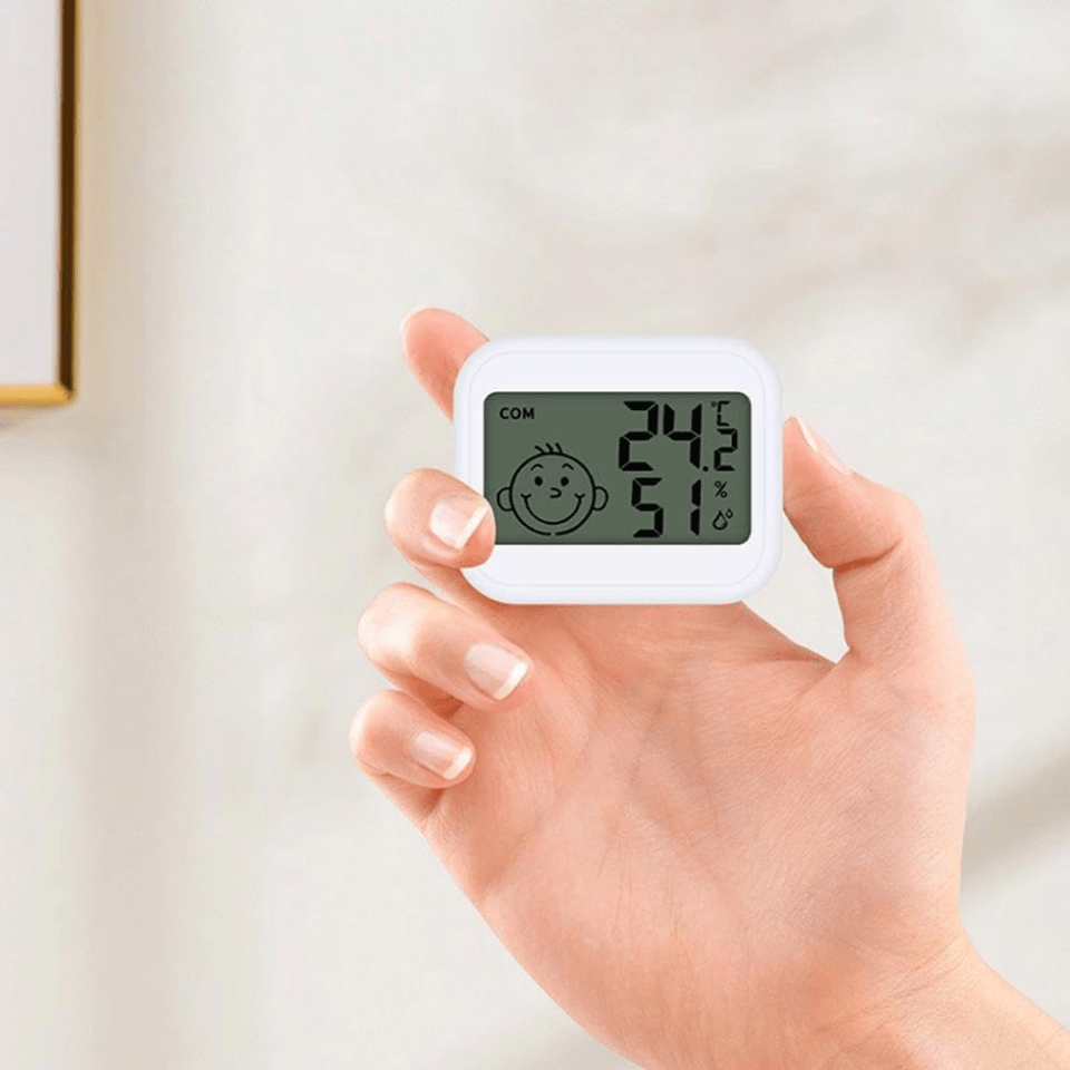 Humidity meters can help you monitor the moisture in rooms