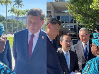 This photo of Chinese president, Xi Jinping with Ngozi Okonjo-Iweala at G20 meeting causes stir