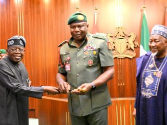 Tinubu Writes Senate, Seeks Oluyede's Confirmation As Chief Of Army Staff