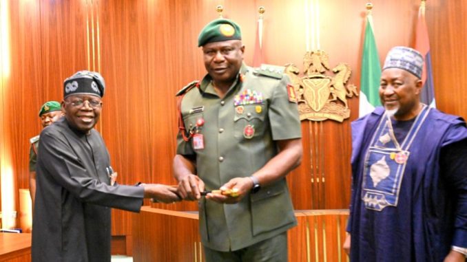 Tinubu Writes Senate, Seeks Oluyede's Confirmation As Chief Of Army Staff