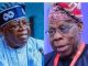 Tinubu hammers Obasanjo over comments on failed refo