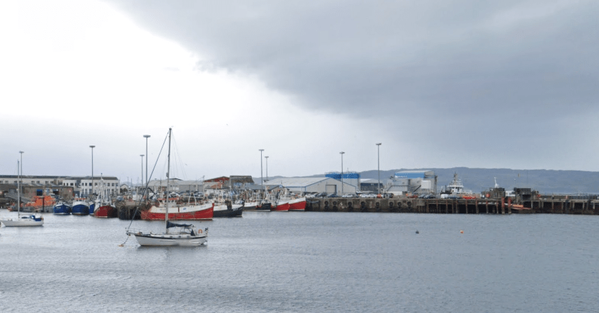 A 50-year-old man was arrested and charged at Mallaig harbour