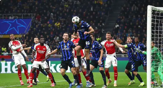 UCL: Arsenal Lose Again After Falling To Inter