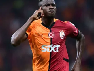 UEL: Osimhen’s Brace Helps Galatasaray Beat Spurs, Seat