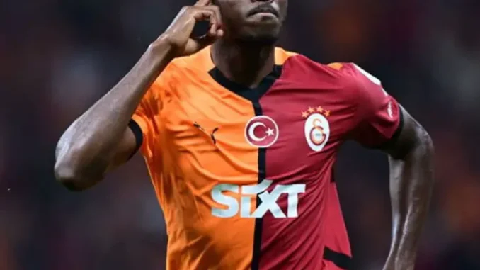 UEL: Osimhen’s Brace Helps Galatasaray Beat Spurs, Seat