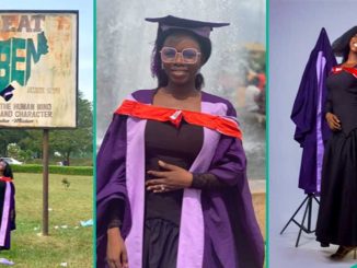 UNIBEN Graduate Gets Ready For Masters After Bachelor’s Degree in Physiology, Shares Sweet Video