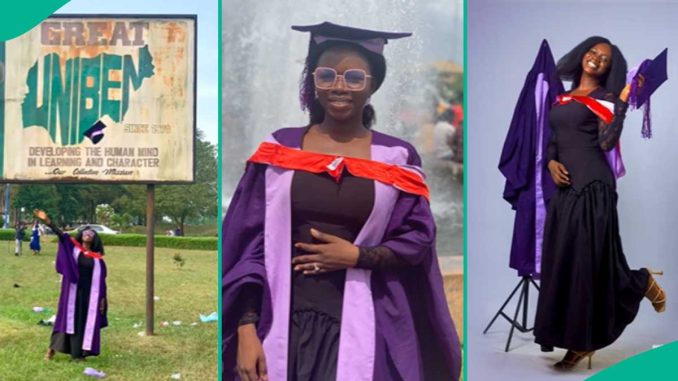 UNIBEN Graduate Gets Ready For Masters After Bachelor’s Degree in Physiology, Shares Sweet Video