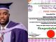 UNIBEN graduate awarded ₦5,000 as Best Graduating Student with 4.80/5.0 CGPA