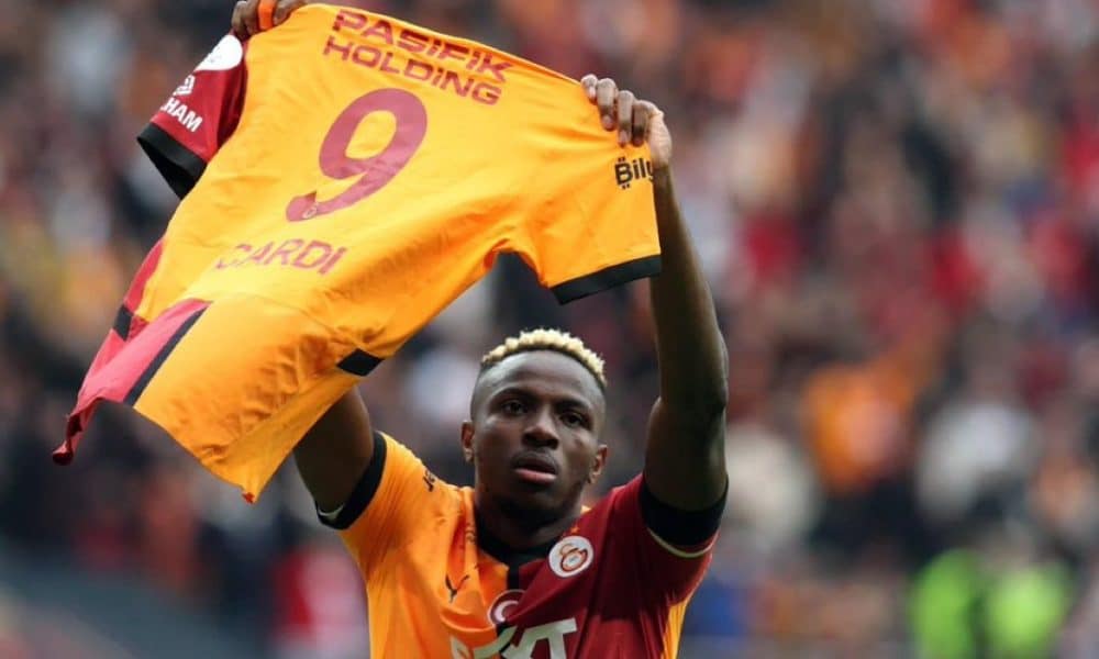 Victor Osimhen Scores Twice For Galatasaray Again, Celebrates Icardi