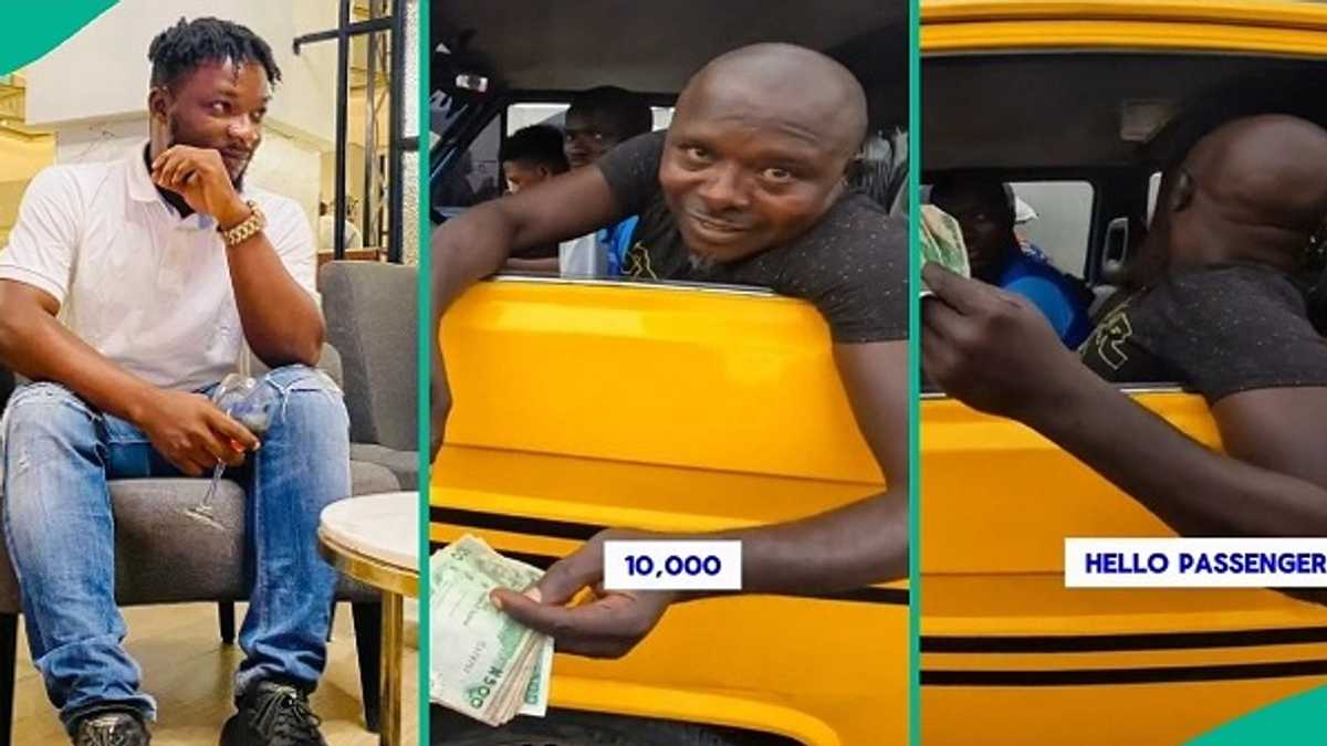 Video as Good Samaritan in Lagos Clears Transport Fares of 14 Passengers in Bus, People React