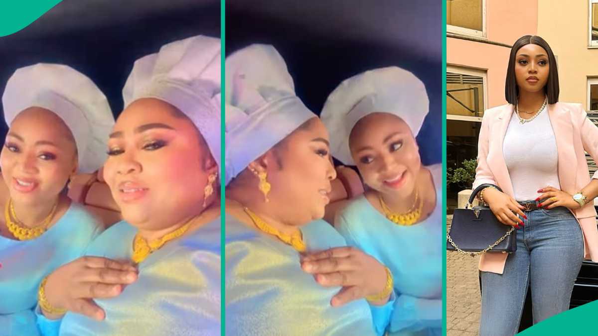 Video of Regina Daniels, Her Mum Rita in Cele Church Garment Trends: “Una Dey Do Gold Competition?”