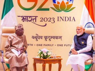 Video: Viral moment Indian PM Modi called Tinubu ‘ore mi’