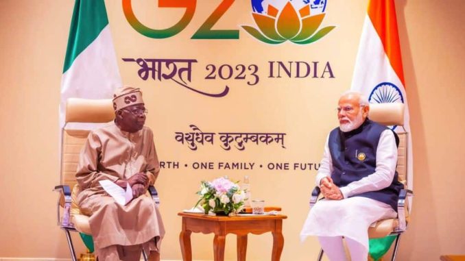 Video: Viral moment Indian PM Modi called Tinubu ‘ore mi’